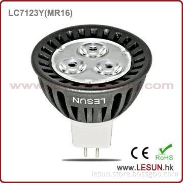 High light efficiency MR16 12V 4W led spotlight for cabinet LC7123Y